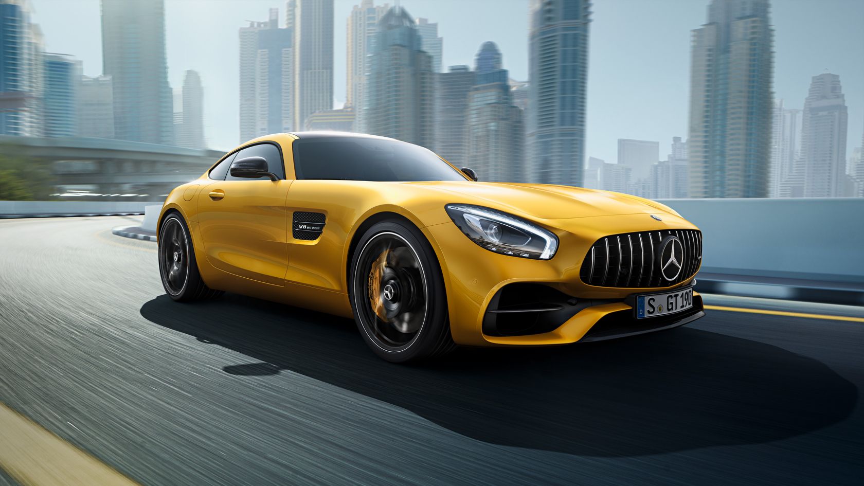 Mercedes amg gt фото