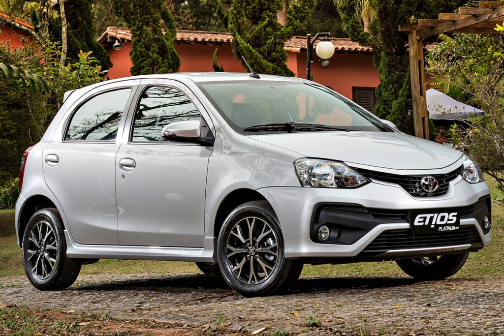 Marcas de carros Toyota Etios 